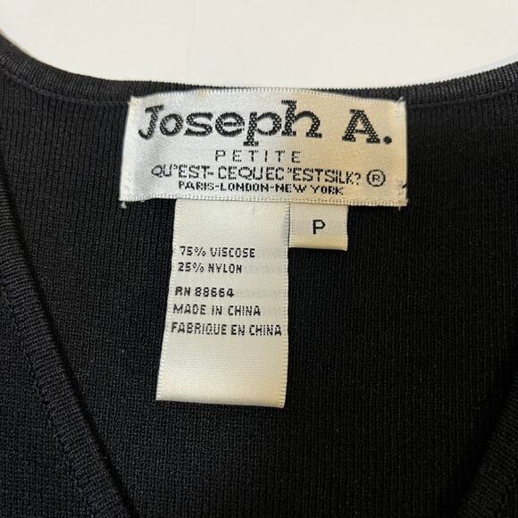 Vintage Petite Crochet Tank Top Vest Black Small Festival Cottage Boho Hippie - Picture 3 of 7